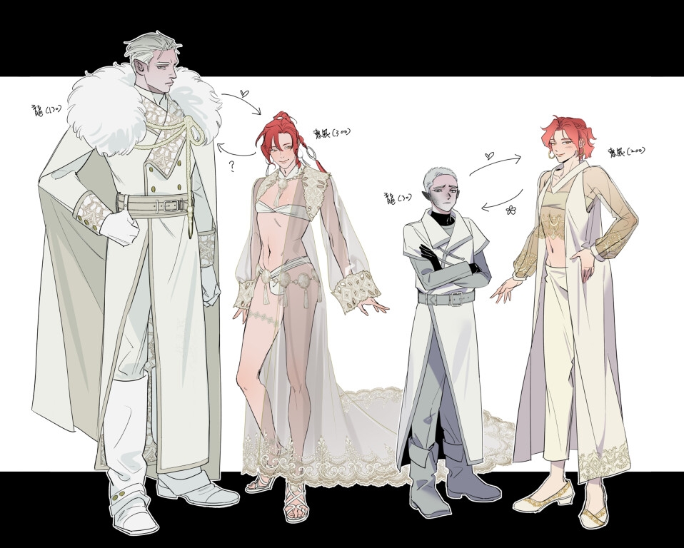 ผสมพันธุ์แสนรื่นรมย์～ชาวสวรรค์ที่มีสองเพศในตัวกับเผ่ามังกรที่มีสองแท่ง～