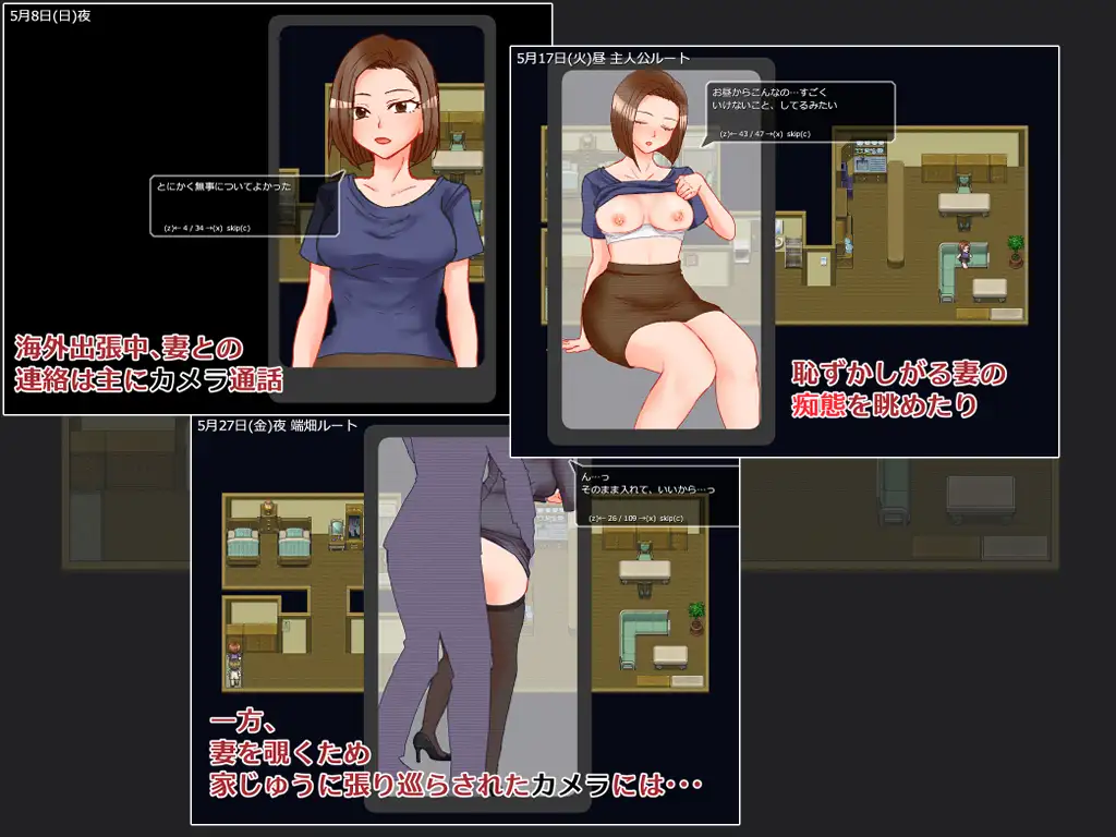 出張 自宅 妻 カメラ_7