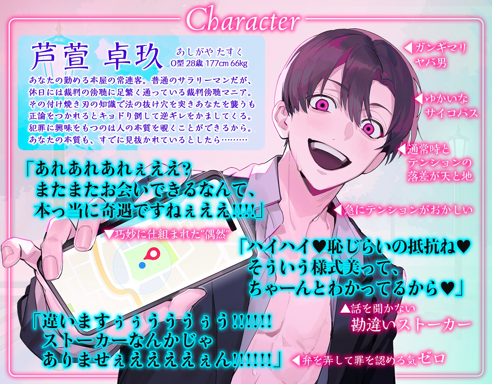 脱法ストーカー合法レ○プ～口達者の無法者が劇場型ゴールインを決めるまで～