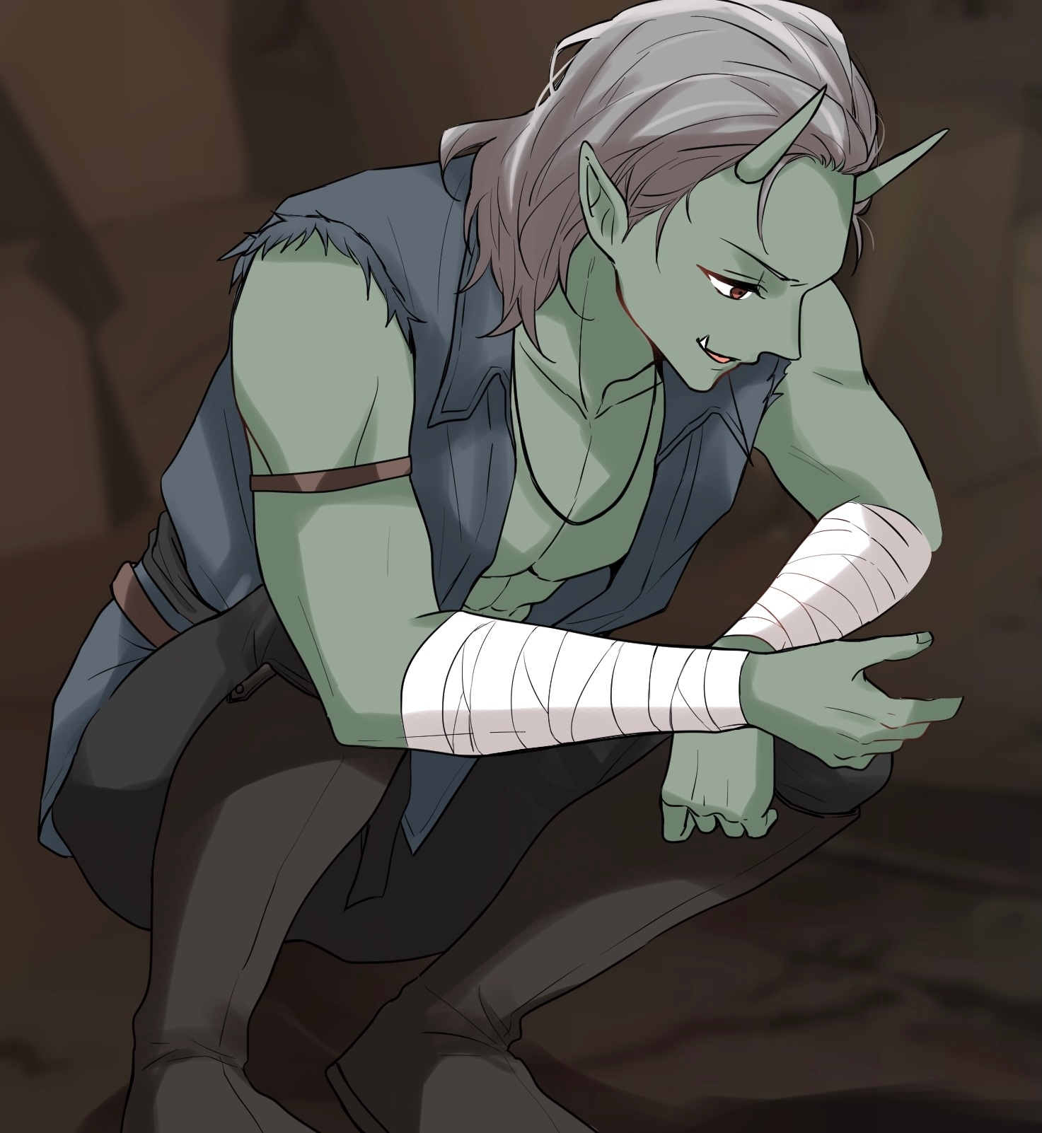 身為王子的我怎麼可能被獸人玷污！～因強○配種而被迫成為新娘～