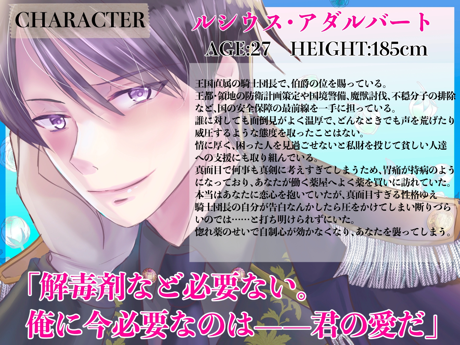 憧れのカタブツ騎士団長に間違えて惚れ薬を飲ませてしまったら豹変してずこばこ溺愛えっちされるお話