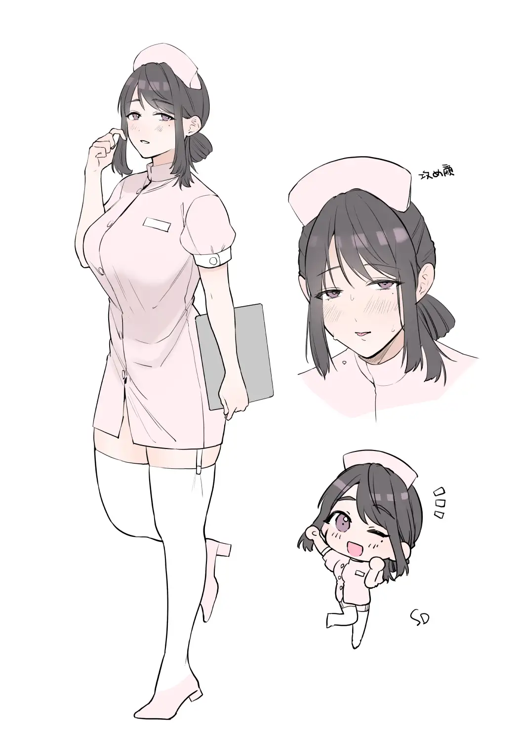 乳首マゾ治療院のやさしい(注)ナースさんの囁きカリカリマゾ治療_0