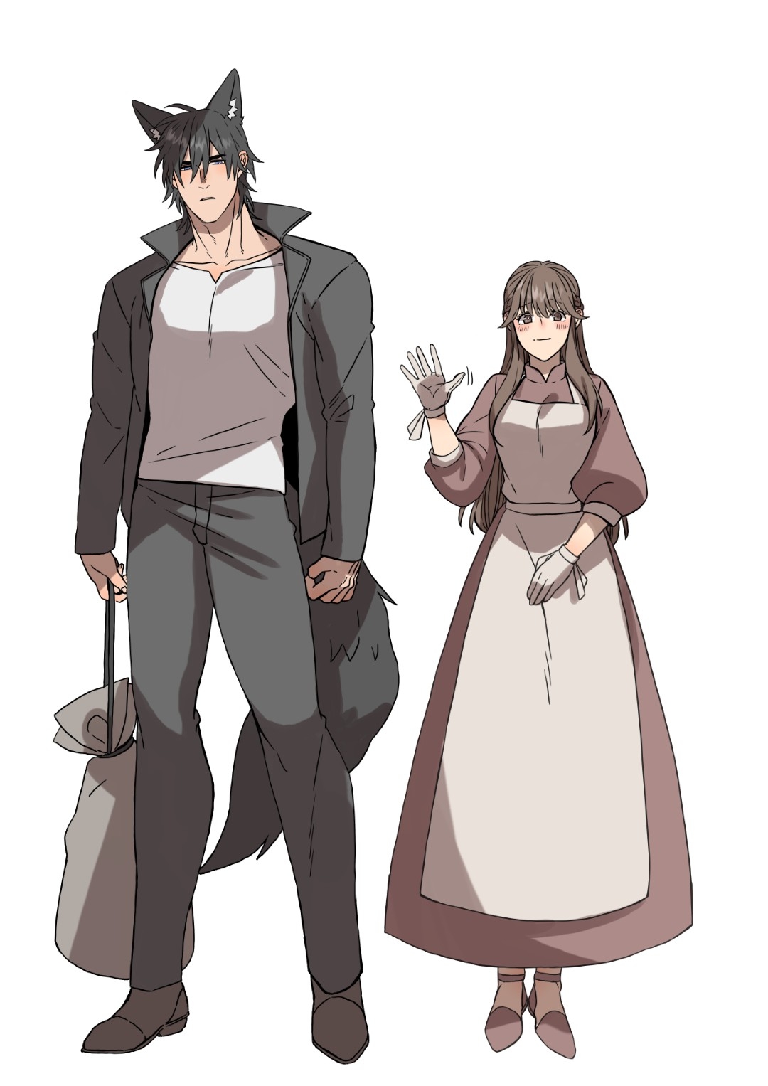 무심코 늑대를 주웠더니, 설마 했던 발정기였다?!