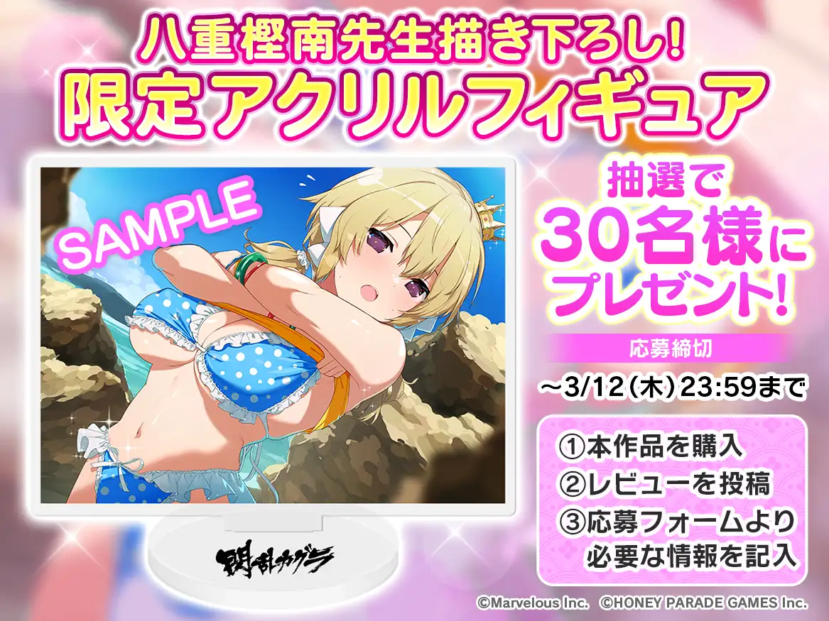 【閃乱カグラASMR】華風流とわくわく♪ビーチリゾート_1