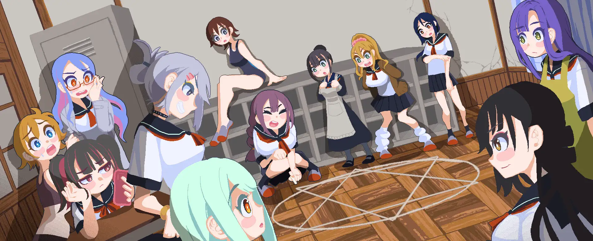 触手ガールズハント～廃校でイグイグ～_4