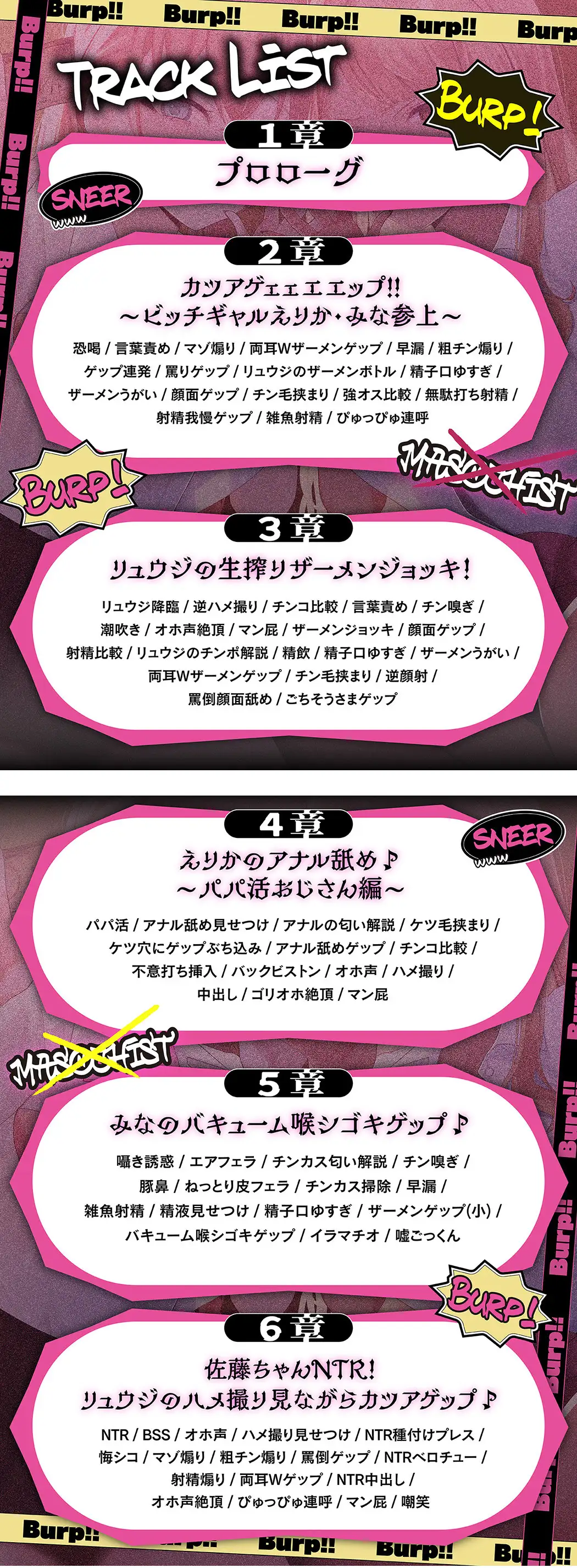 カツアゲェェエエップ!!カースト上位のビッチギャル達に搾られまくる、マゾの僕。【ゲップ特化・NTR・マゾ向け】_8