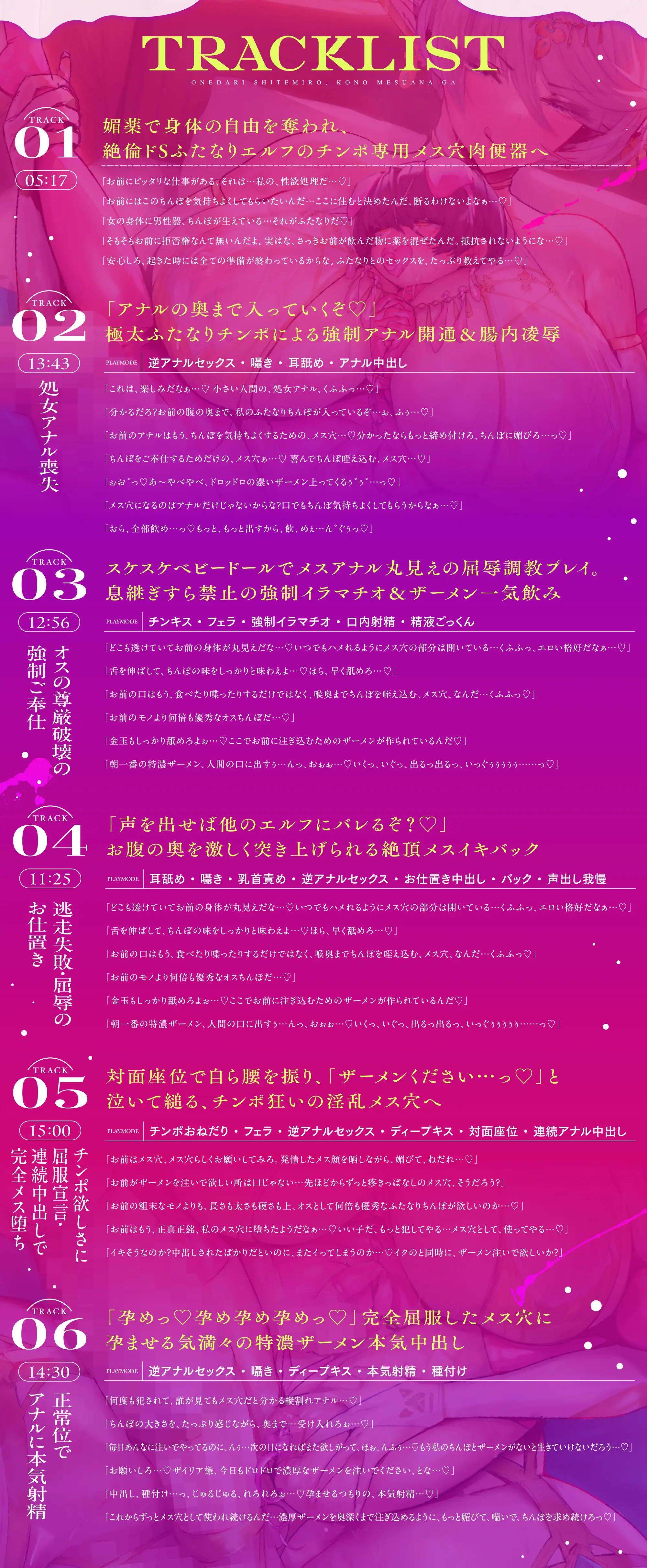 ✅早期限定40%off✅【逆アナル/メス堕ち/オホ声】ふたなりエルフの極太チンポでアナルに大量射精&完全屈服「ザーメンください…っ♡」と泣きつくメス便器に堕とされる_6