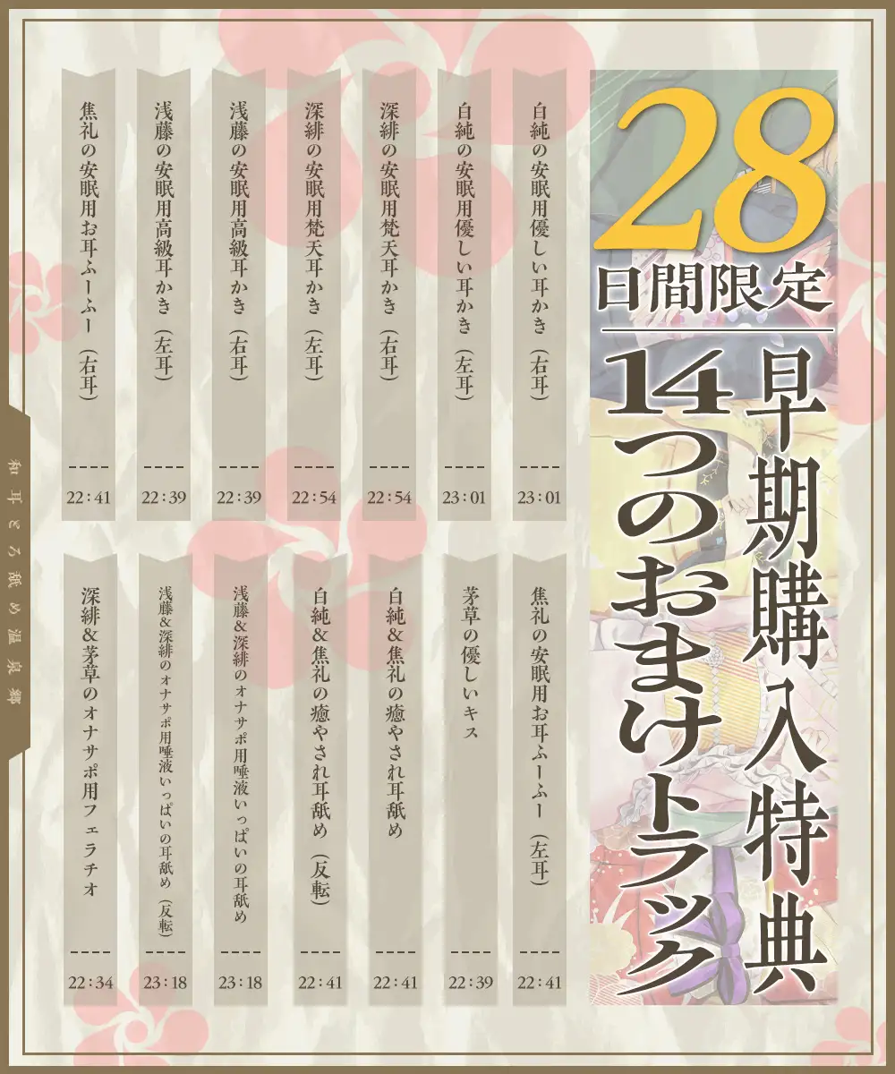 【2026年04月18日迄限定】和耳とろ舐め温泉郷〜至高のケモミミハーレムプレイで、脳イキ絶頂♪ パパ呼び&媚び媚びボイス満載の搾精旅館！_10