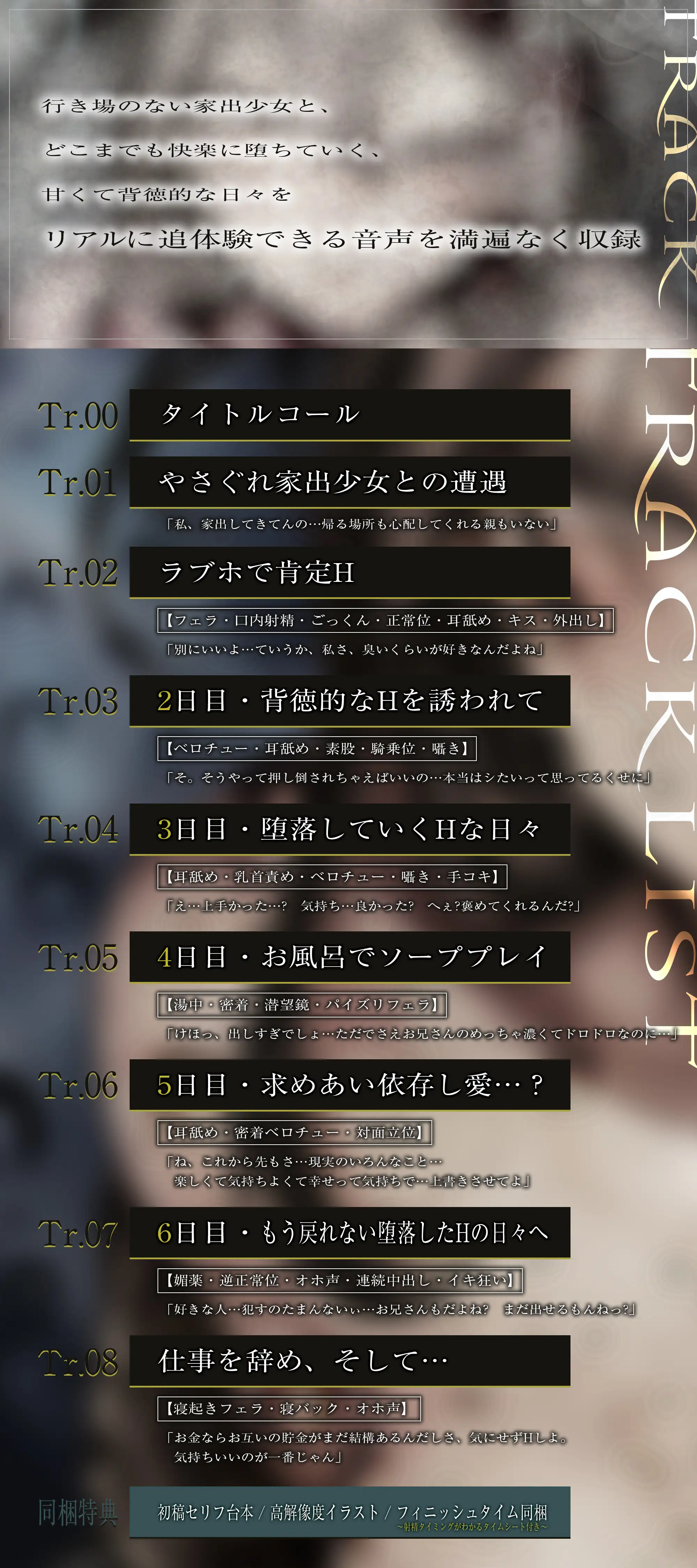 【低音イケボ】やさぐれ家出少女と共依存セックスにハマりました。～性欲を満たし合う背徳逆レの6日間～《2大購入特典あり》_13