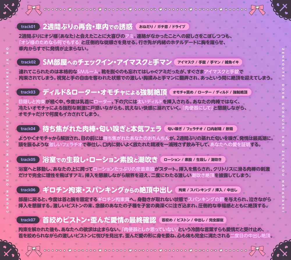 【ガチ恋/肉便器】都合のいいセフレでいいの…♡ 中年オジ様に狂信する地雷系JKの全肯定ドMご奉仕&絶頂中出し_6