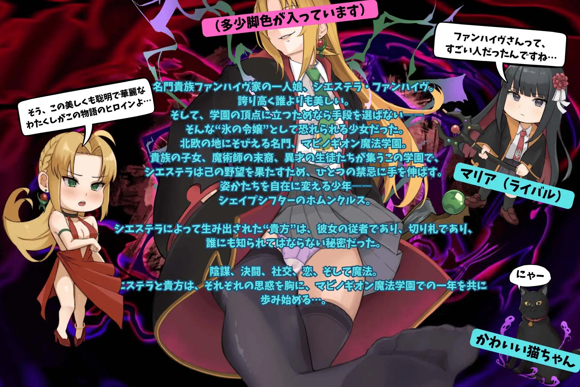 悪役令嬢のシェイプシフター ～魔法学園見聞録～_8