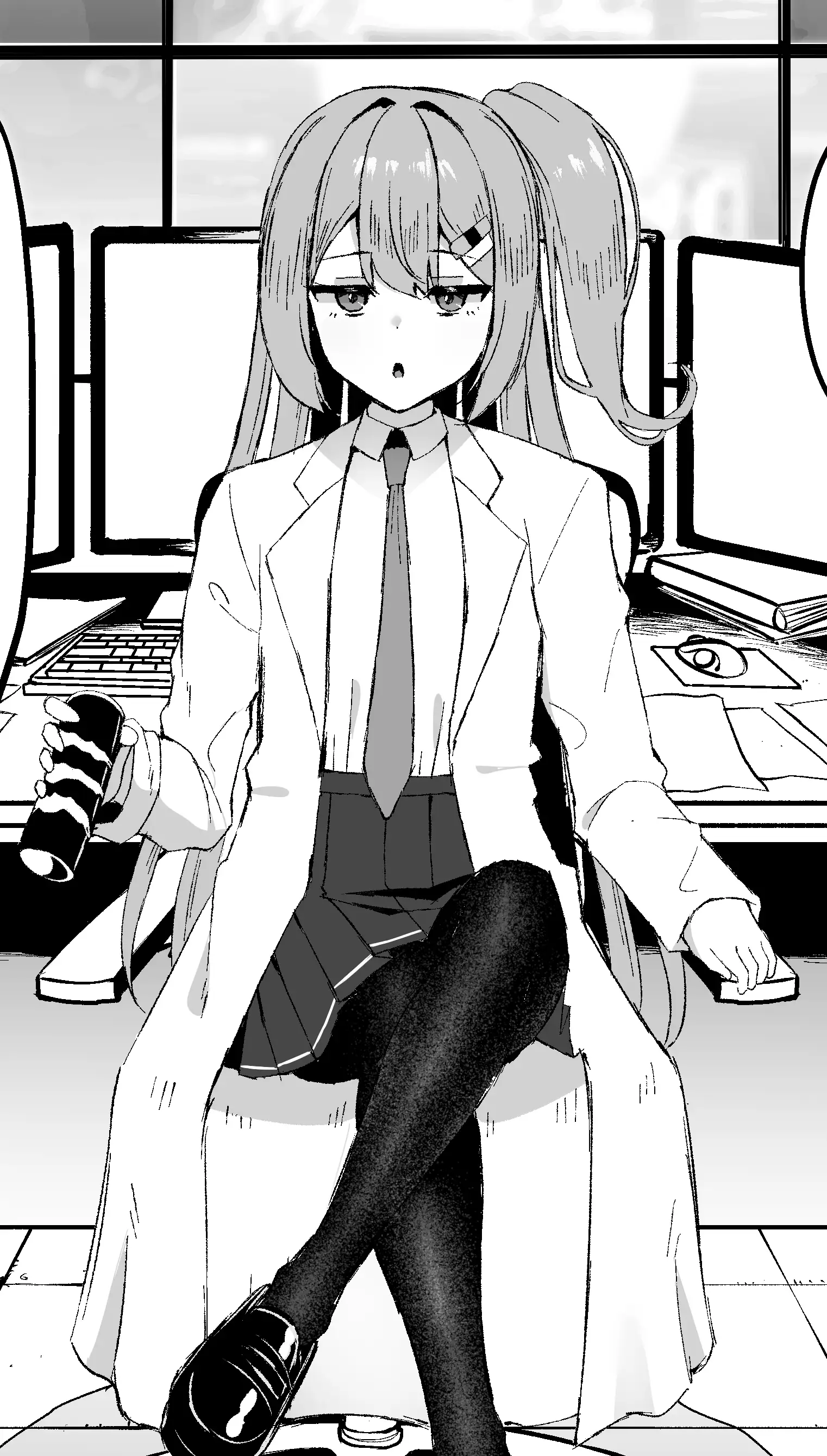 有望能力者が絶頂シミュで触手に敗かされる話_8