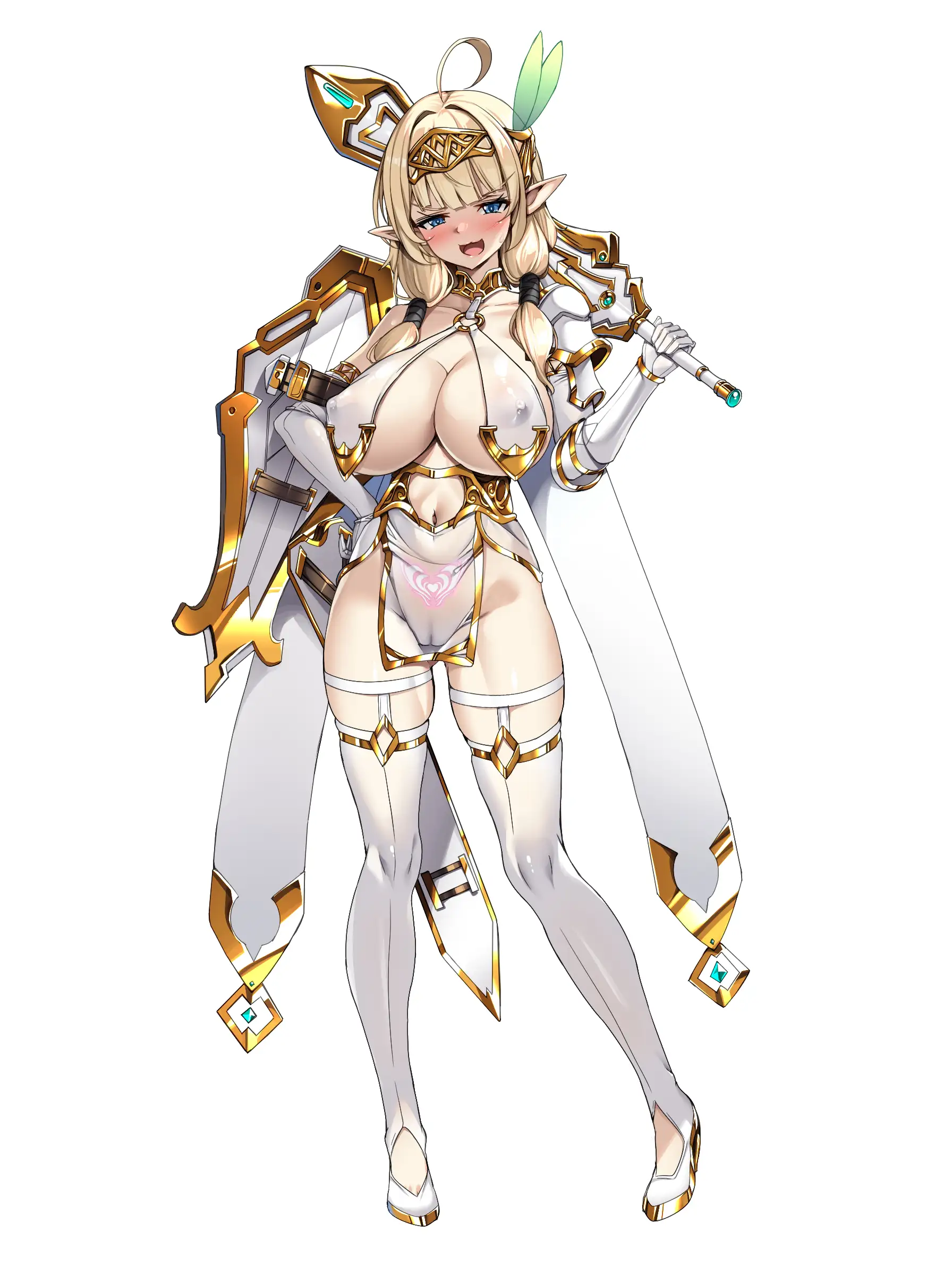 ドスケベエルフTS転生~間違って美少女ドスケベエルフにTS転生した私の淫紋感染パンデミックハーレム計画~_6