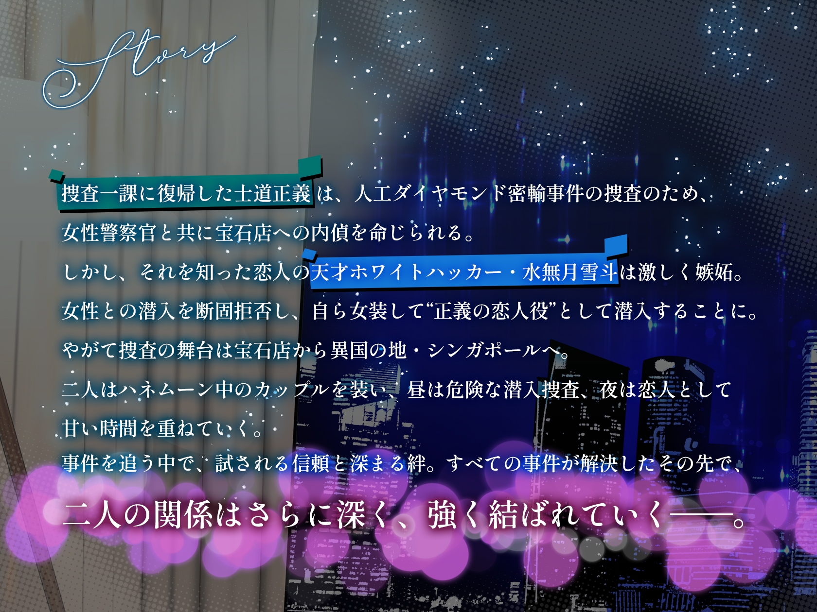 ホワイトハッカーの溺愛捜査〜15日間の淫蜜ハネムーン〜 [Star Garden]