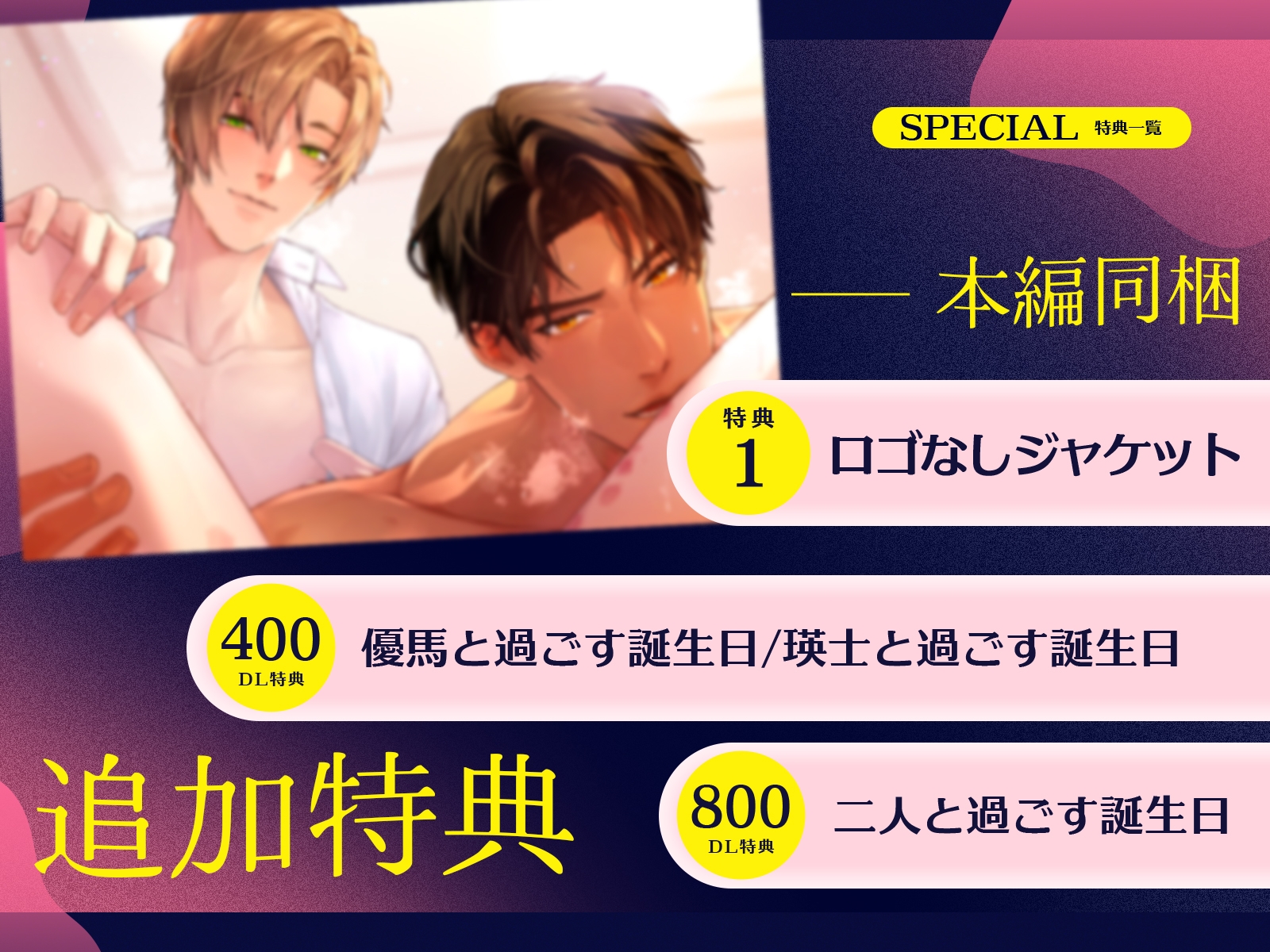 【*休む暇なし♡溺愛サンド*】～甘く焦らす優男×容赦なくイカせる俺様男～【*快楽落ち確定♡3Pシェアハウス*】 - プレビュー 6