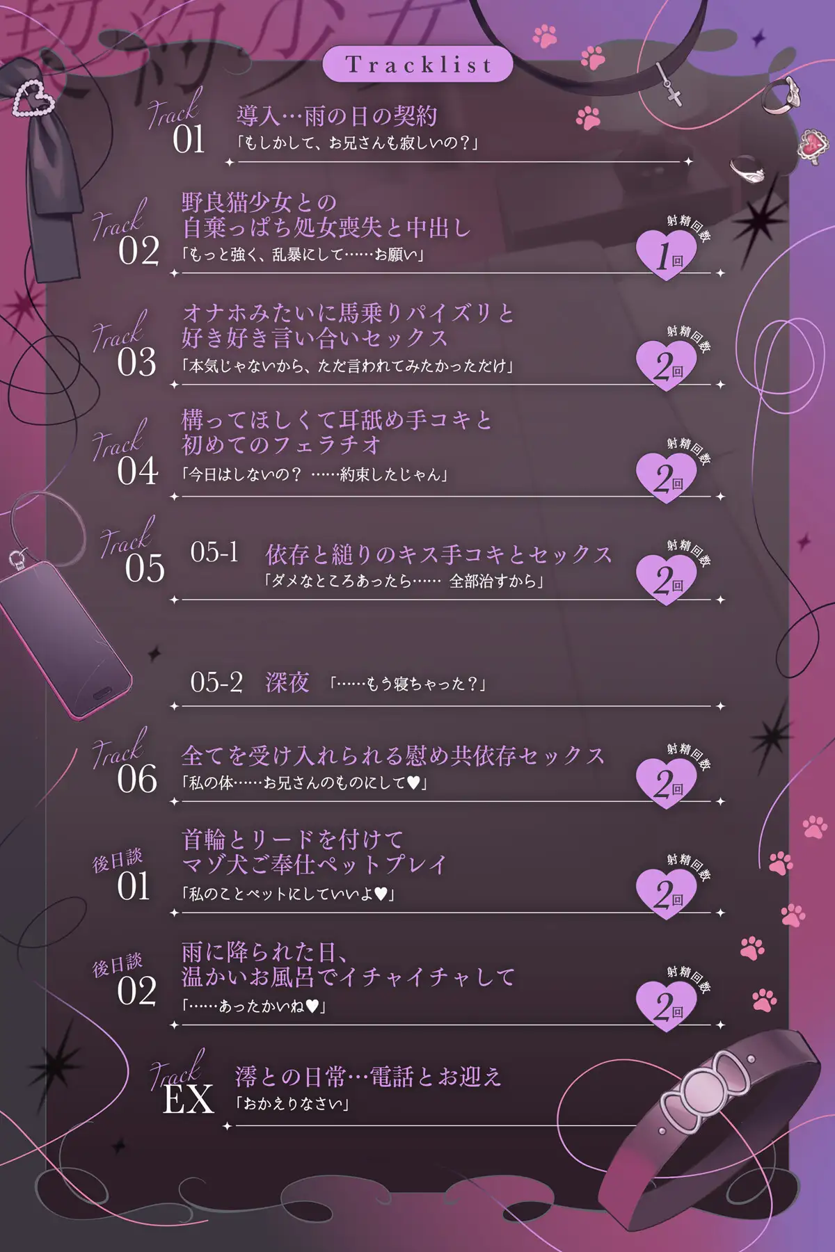 【3時間超】深愛、契約少女～ダメな私を愛して欲しいダウナーJKと雨宿りの慰めナマえっち～_8
