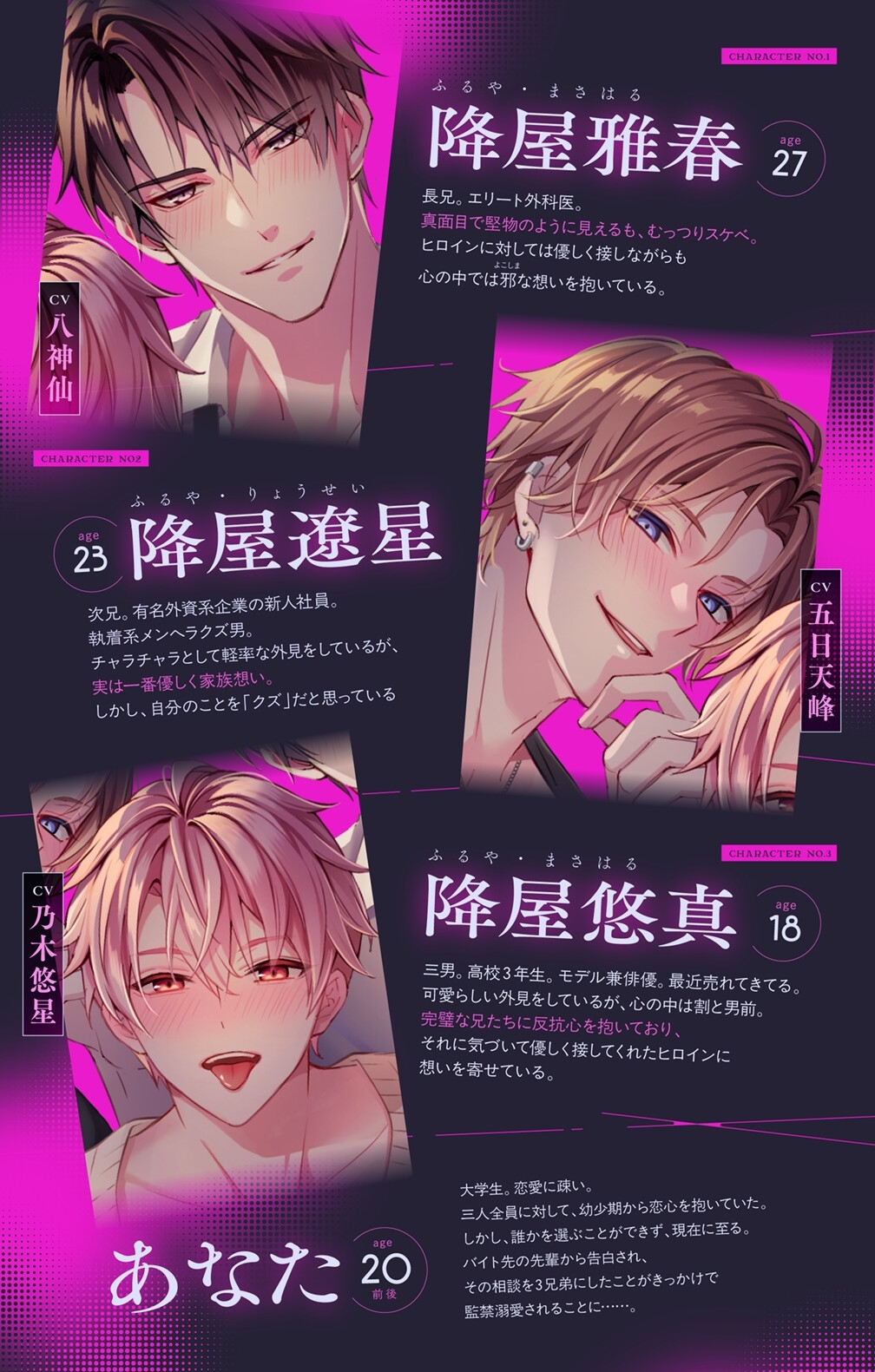 【4P×溺愛×監禁】執着ハーレム監禁日記～恋愛相談したら幼馴染の3兄弟が迫って離してくれません～ - プレビュー 2