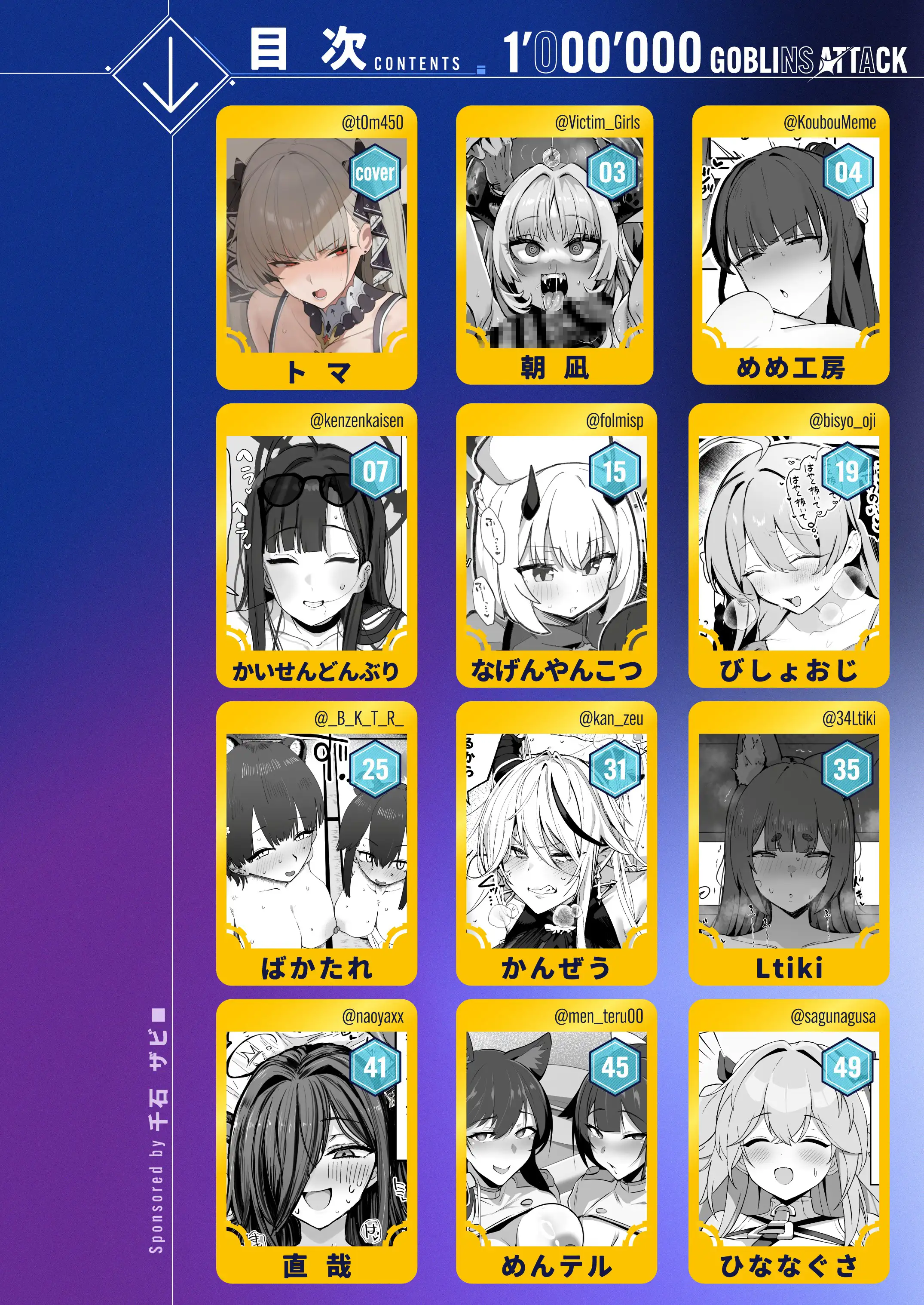 【小説版】ブルアカ・アズレン ゴブリンエロガキ合同「1'000'000 GOBLINS ATTACK」_2