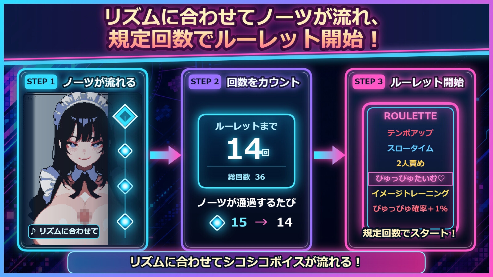 パイズリズム ～リズムに合わせてレッツシコシコ～ [ノスタルジー工房]