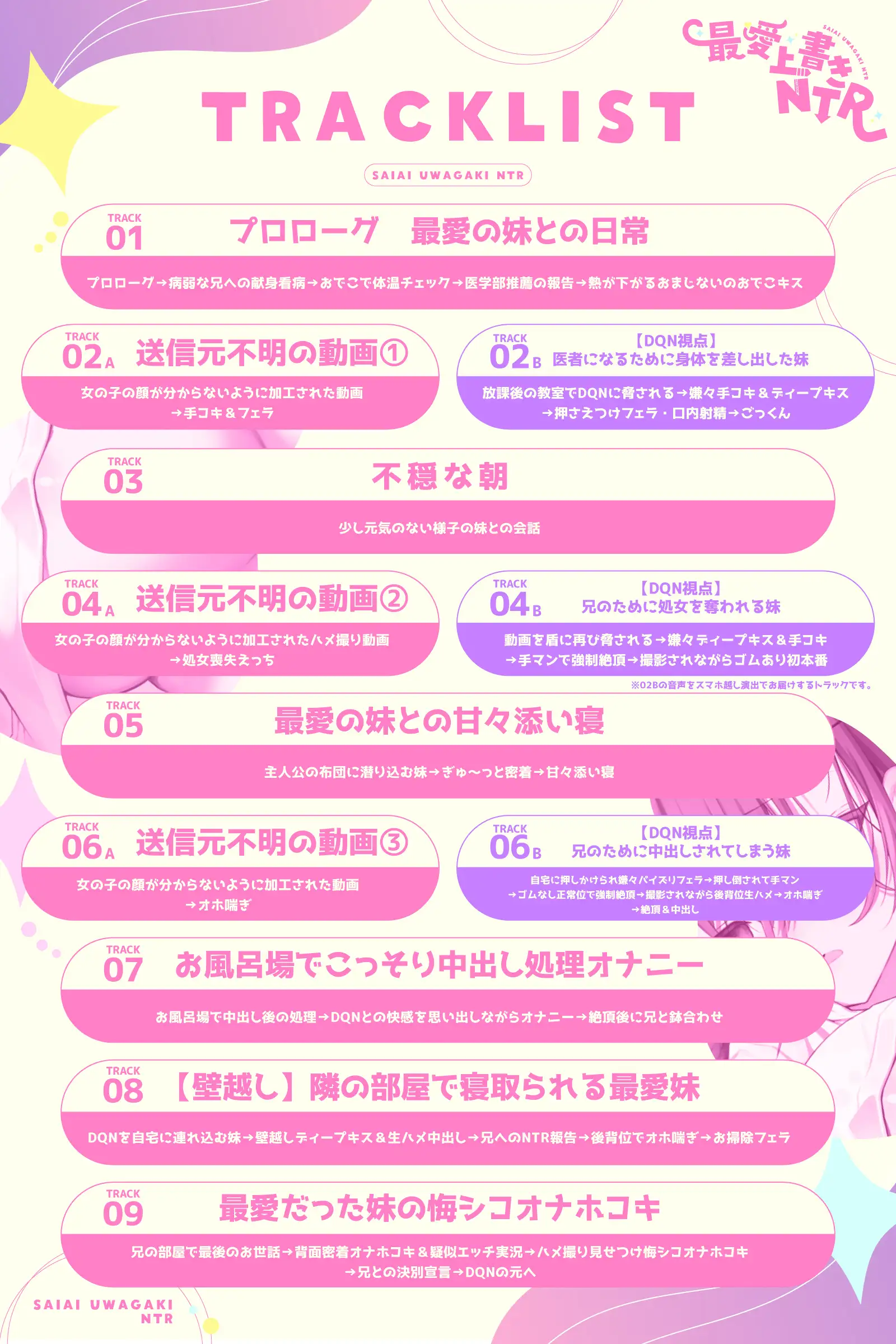 8/15配信決定!&DM特典付き!【BSS】最愛上書きNTR~病弱なボクに尽くしてくれてた一途な妹がDQNのオンナになるまで~_9