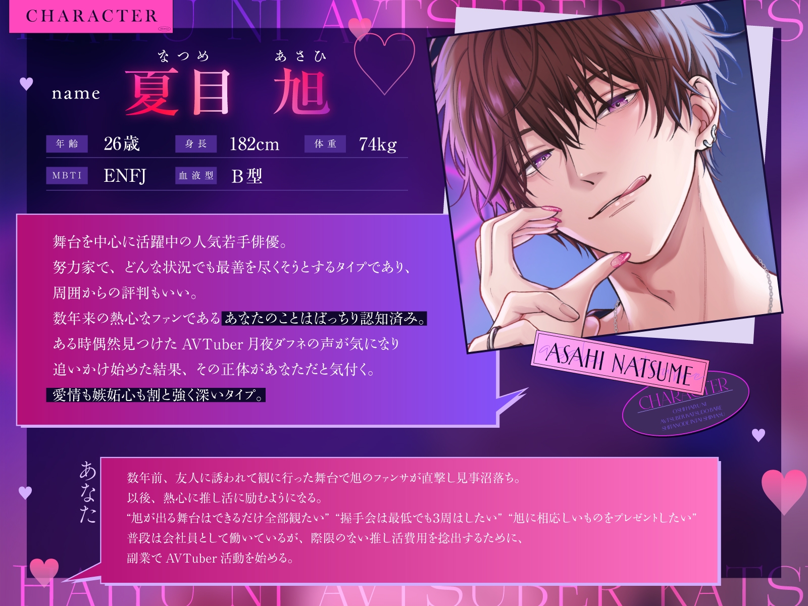 ⚠推し俳優にAVTuber活動バレしたので引退します【上書きお仕置きえっちで潮吹き絶頂、引退ハメ撮り】 [Love Fatal]