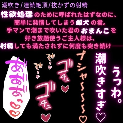 【犬扱い/ポチ呼び/連続絶頂/言葉責め】脳イキ羞恥セックス♡「俺がイケって命令したら、イかなきゃダメだよな?」 [よるてぃの欲求]
