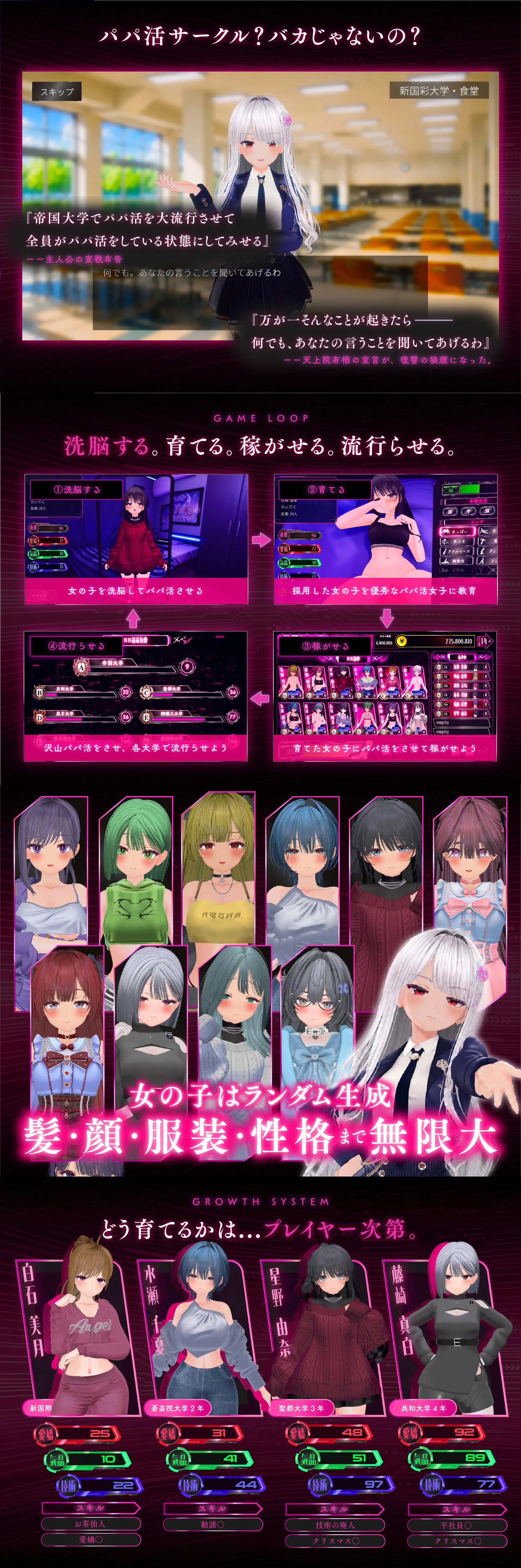 パパ活パンデミクス - 女子大生ビッチ化計画 -_7