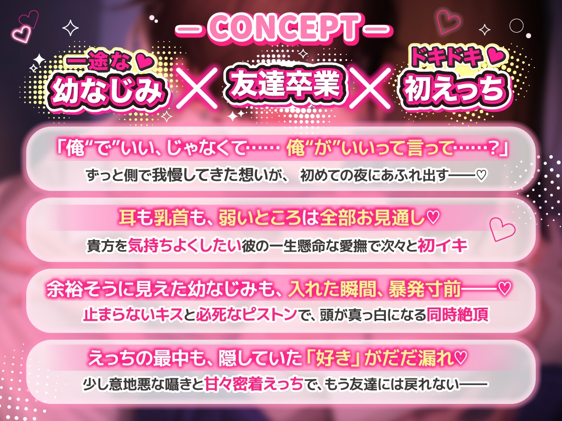 「……俺とすればいいじゃん」ずっと友達だと思ってた貴人君にハジメテ貰われちゃいました〜我慢していた想いが溢れるメロとろ∞初えっち - プレビュー 1