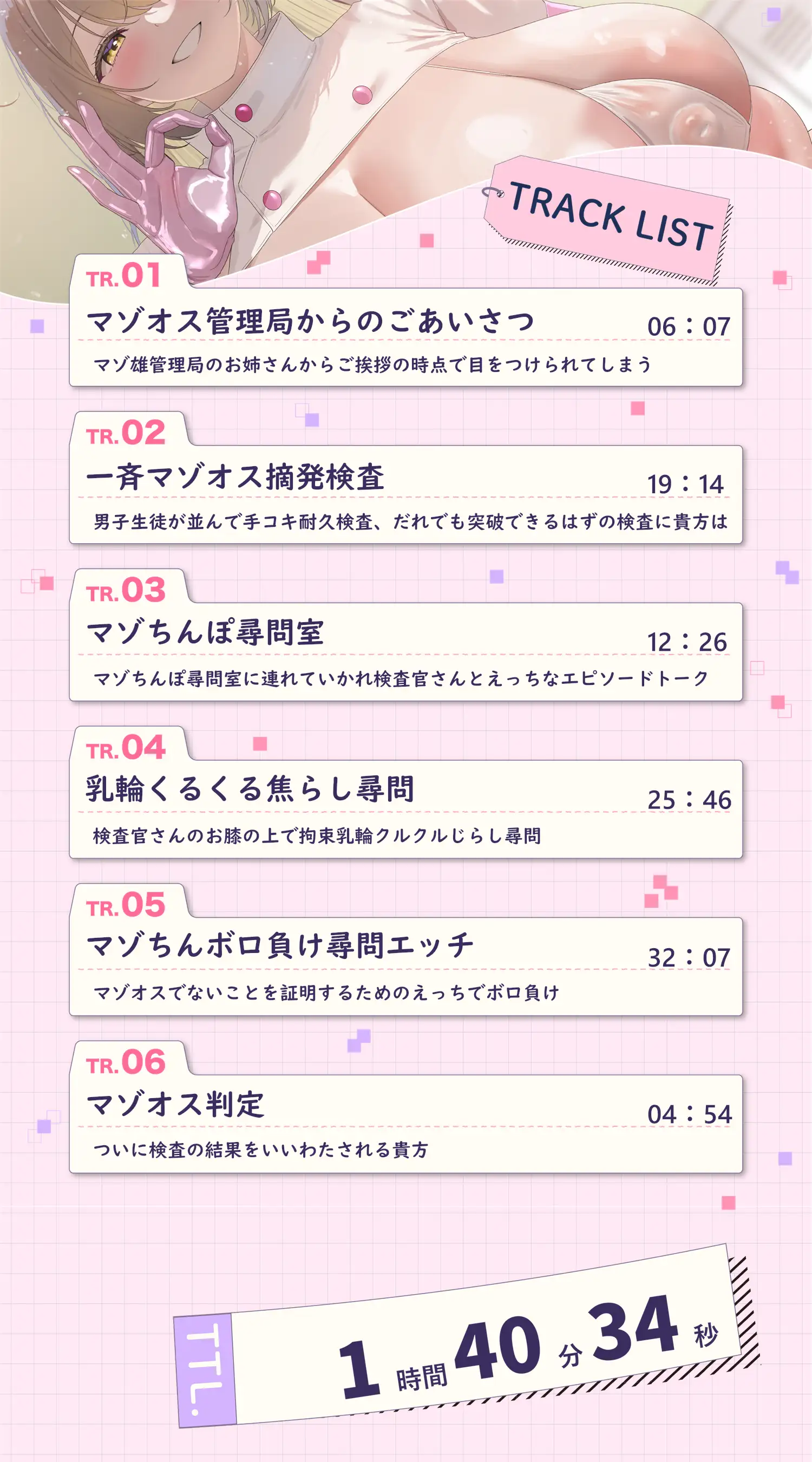 【ドス声あま声交互責め】マゾオス摘発一斉検査-男性上位世界でクラスで唯一、おまんこ未満ザコマゾちんぽ【嘘喘ぎ】_8