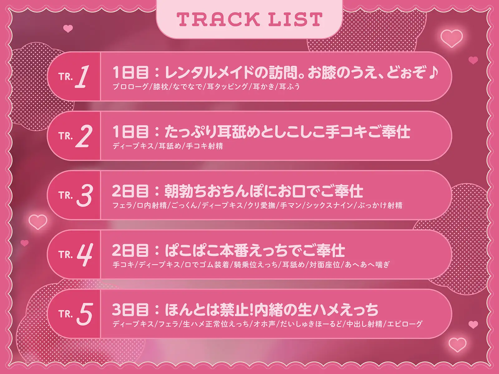 【KU100収録】ご主人様専用レンタルメイドの甘々ご奉仕 ～たっぷり搾り取られちゃう濃密な3日間～_3