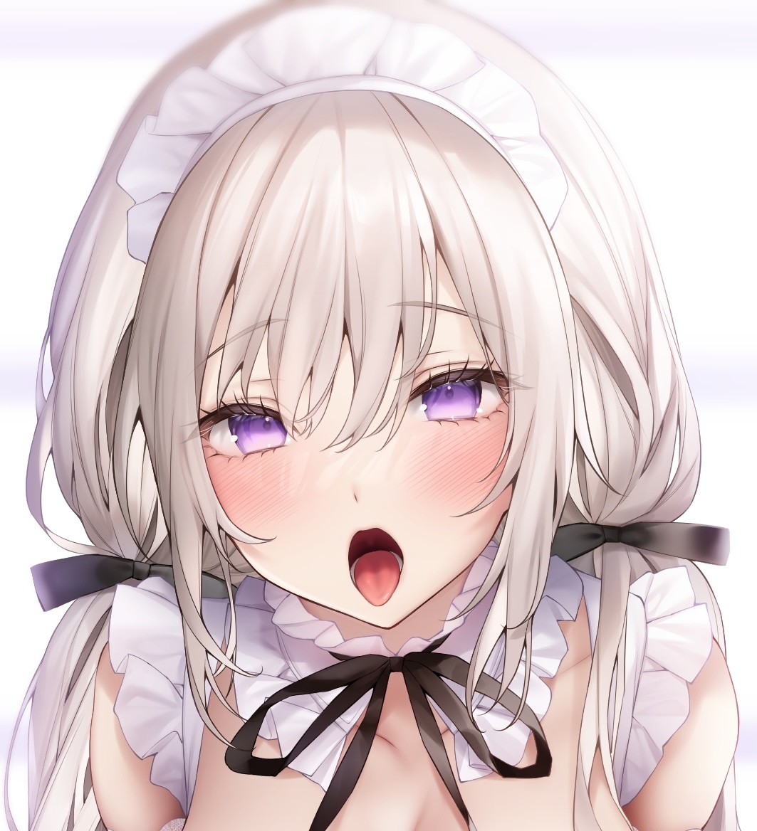 【韓国語版】【KU100】ひたすら耳舐めメイド ～とにかく耳元から離れず、密着ネットリ攻め!～ [みんなで翻訳]