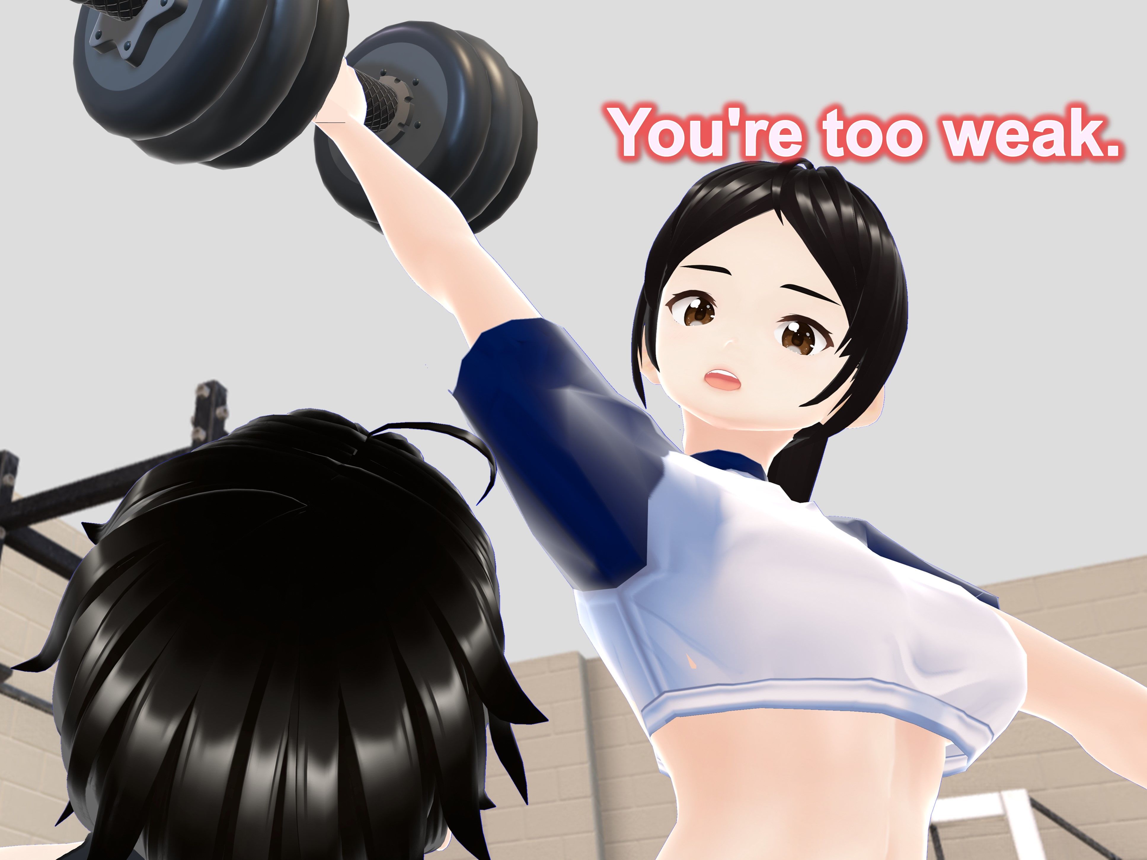 Outgrowing only girls, Overtake boys, Growth sound in the gym [女子成長クラブ]