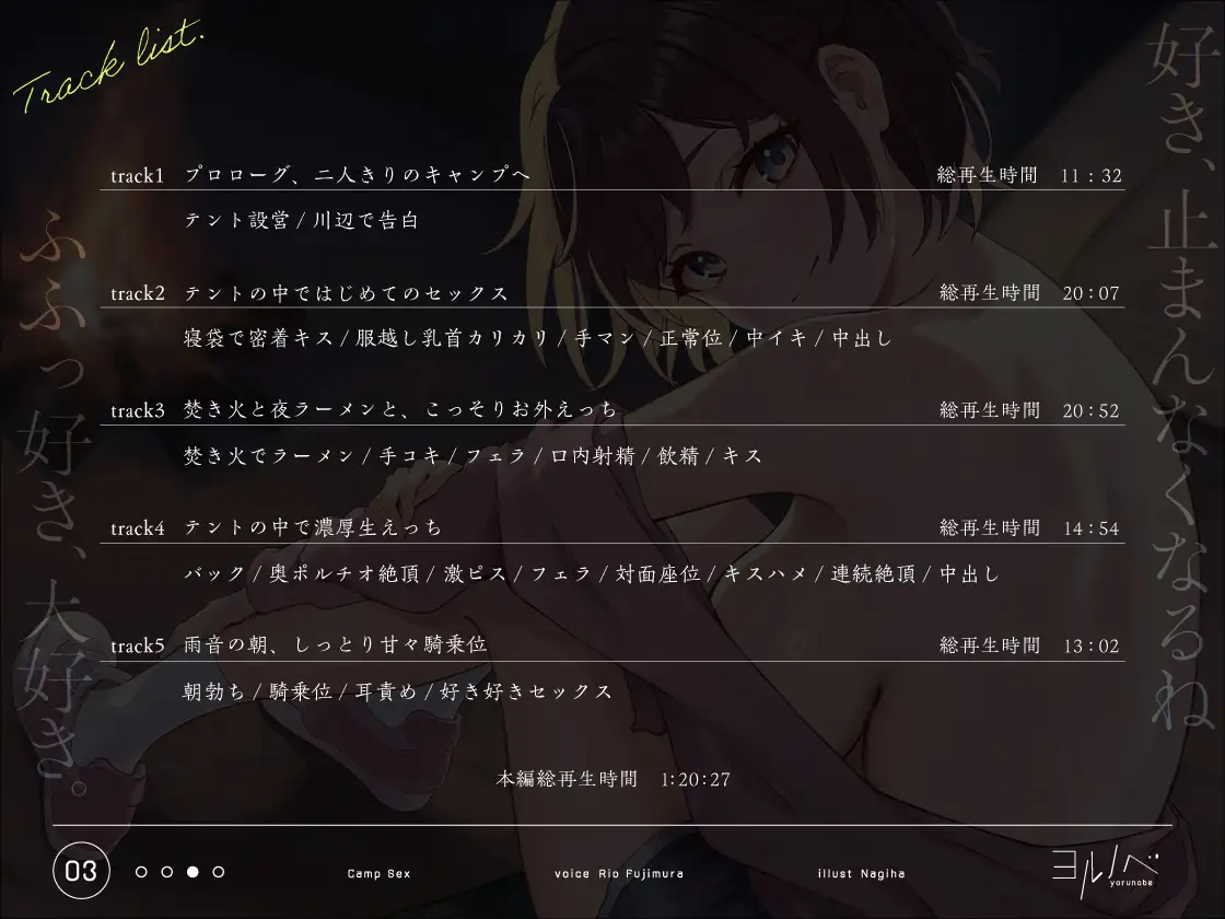 キャンプえっち。サークルの気になるあの娘とふたりっきりの生ハメキャンプ_5