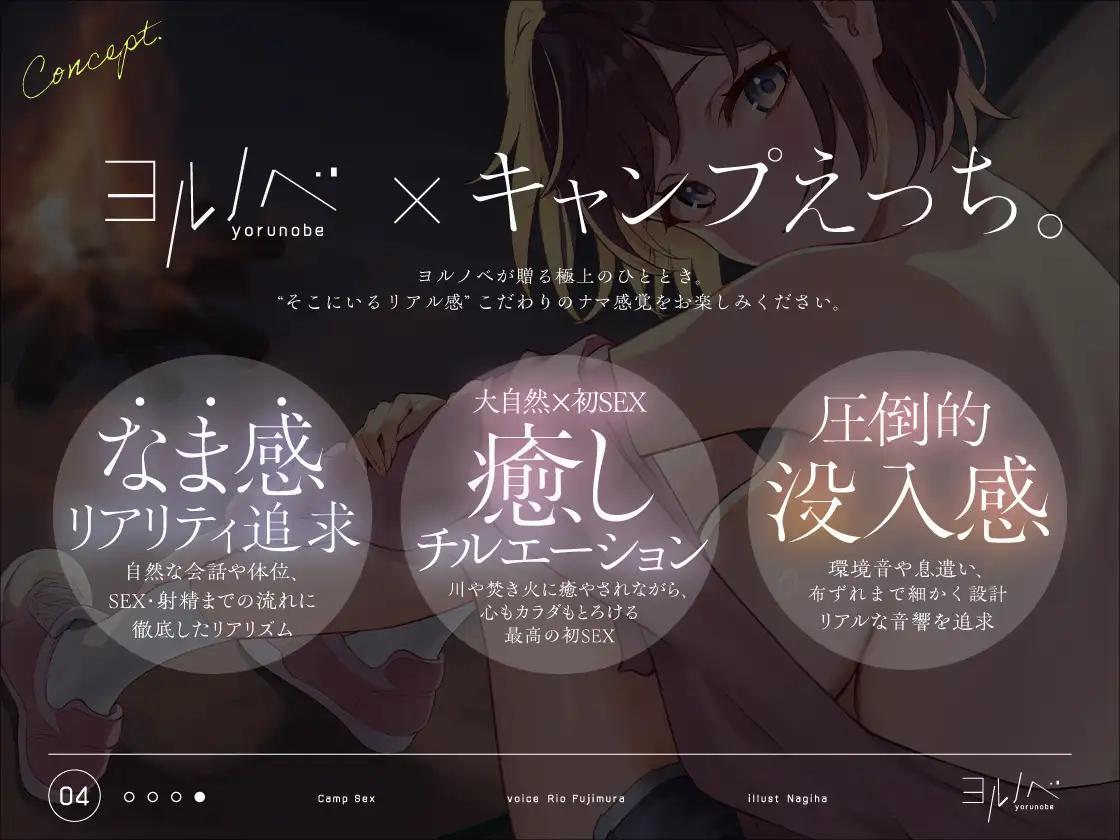 キャンプえっち。サークルの気になるあの娘とふたりっきりの生ハメキャンプ_4