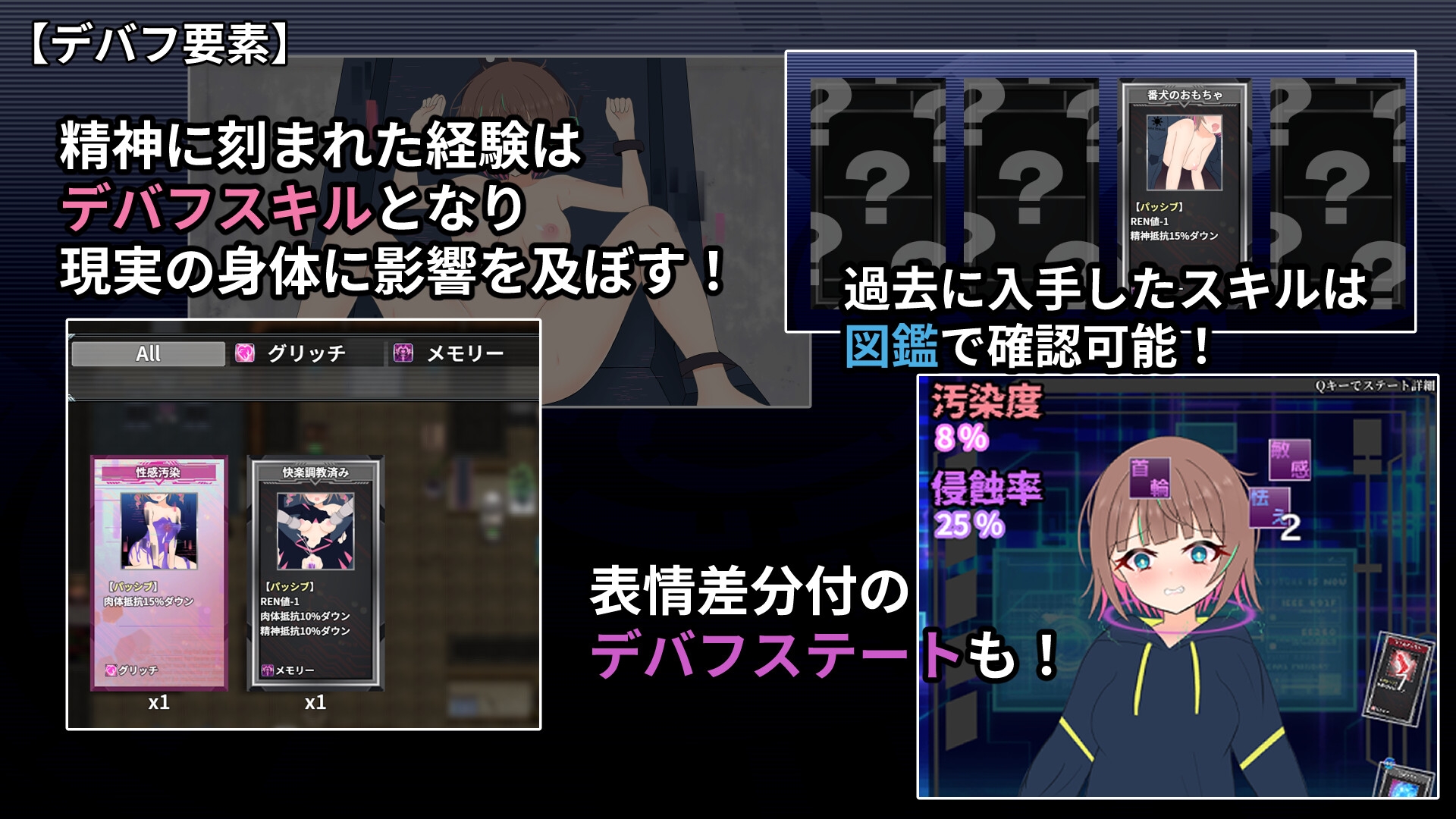 幻装少女ナギ -サイバーエロトラップダンジョン潜行録--3
