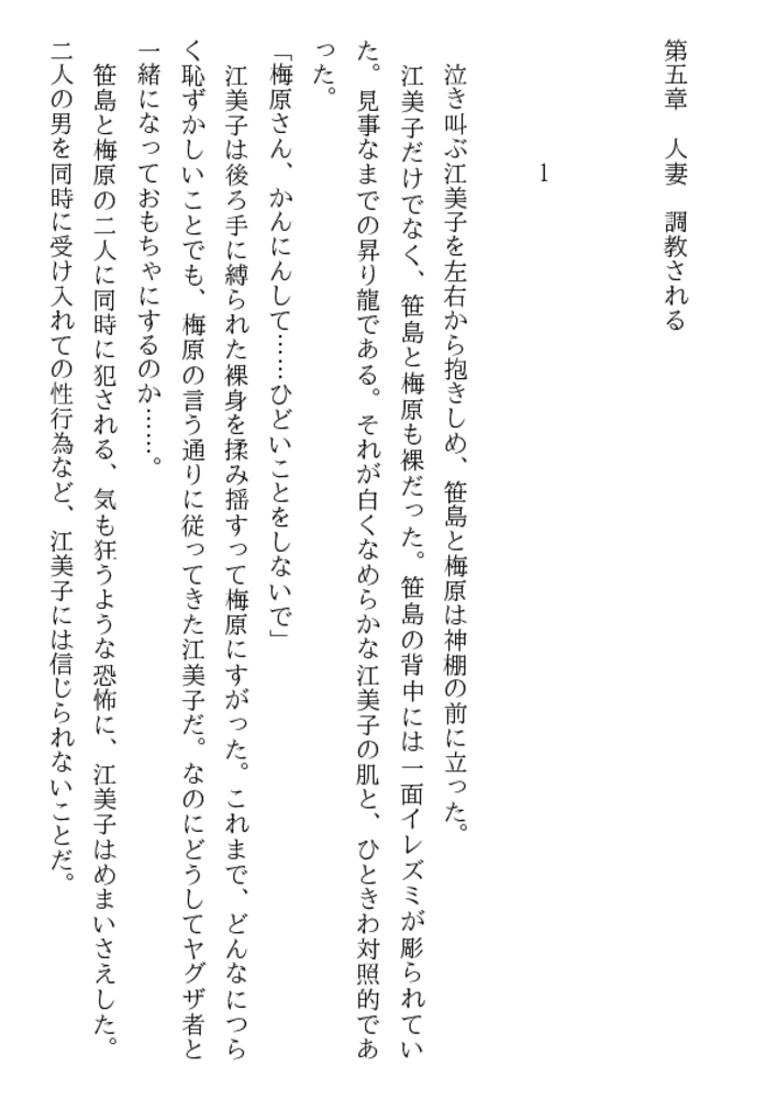 人妻と家庭教師（下）