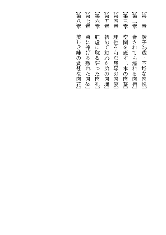 美姉と少年・狂った寝室