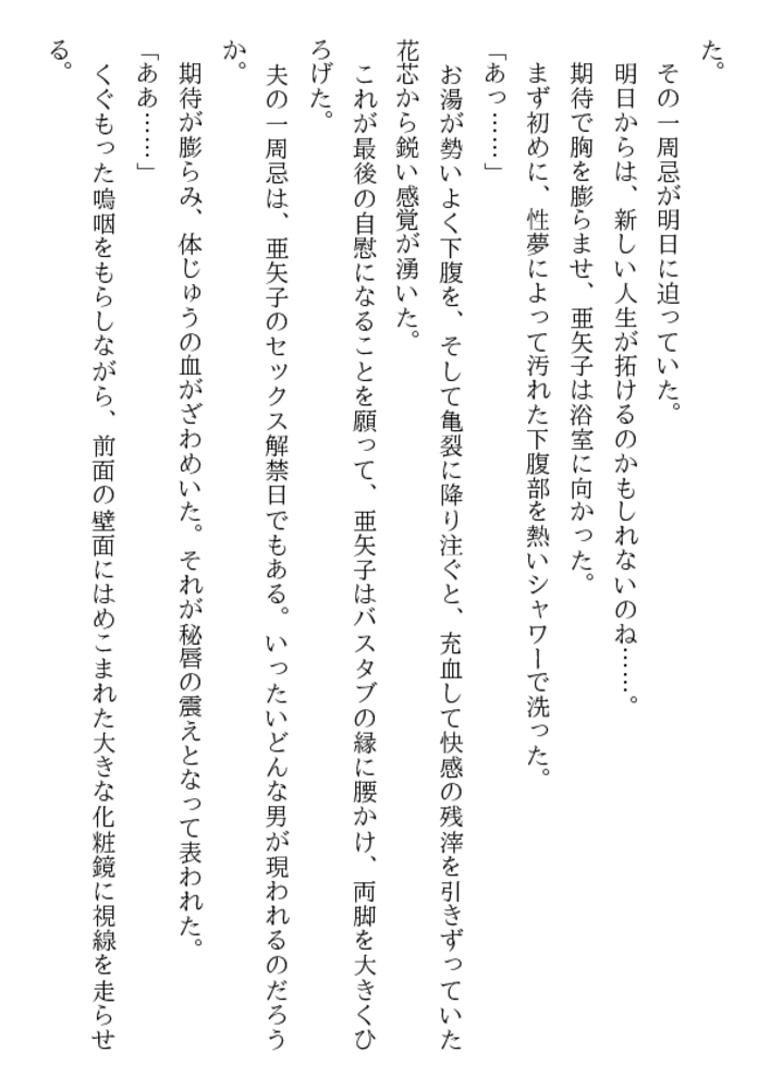 若未亡人・少年狩り
