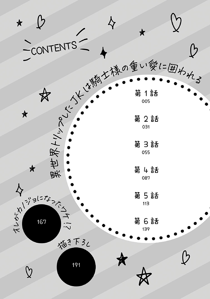 【無料お試し版】異世界トリップしたJKは騎士様の重い愛に囲われる