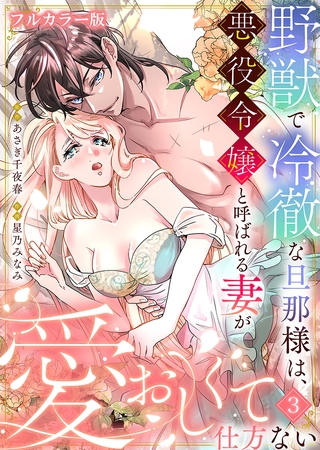 野獣で冷徹な旦那様は、悪役令嬢と呼ばれる妻が愛おしくて仕方ない【フルカラー版】 3 野獣で冷徹な旦那様は、悪役令嬢と呼ばれる妻が愛おしくて仕方ない【フルカラー版】 3