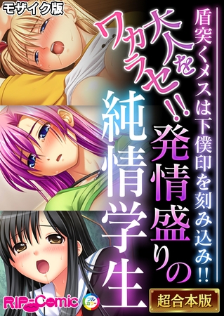 大人をワカラセ!!発情盛りの純情学生 ~盾突くメスは下僕印を刻み込み!!~【超合本シリーズ】 モザイク版 大人をワカラセ!!発情盛りの純情学生 ~盾突くメスは下僕印を刻み込み!!~【超合本シリーズ】 モザイク版