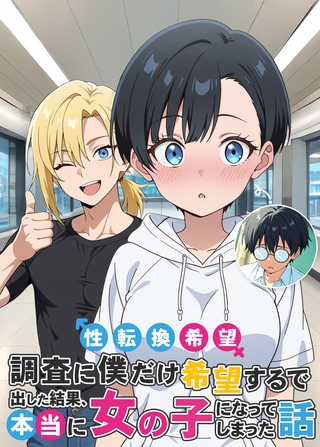 性転換希望調査に僕だけ希望するで出した結果、本当に女の子になってしまった話