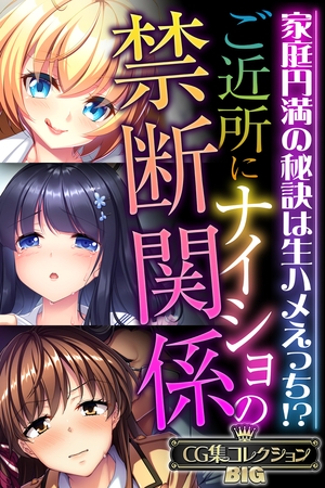 ご近所にナイショの禁断関係 ～家庭円満の秘訣は生ハメえっち！？～【CG集コレクションBIG】