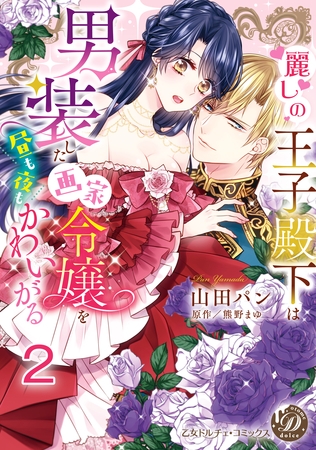 【期間限定 無料お試し版】麗しの王子殿下は男装した画家令嬢を昼も夜もかわいがる【分冊版】2