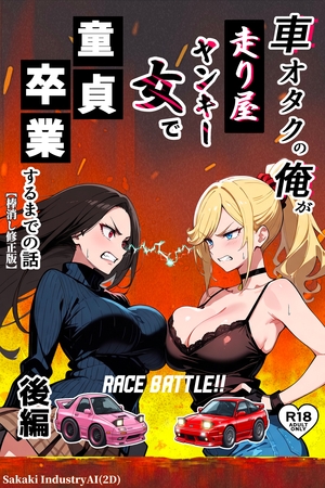 車オタクの俺が走り屋ヤンキー女で童貞卒業するまでの話・後編【棒消し修正版】