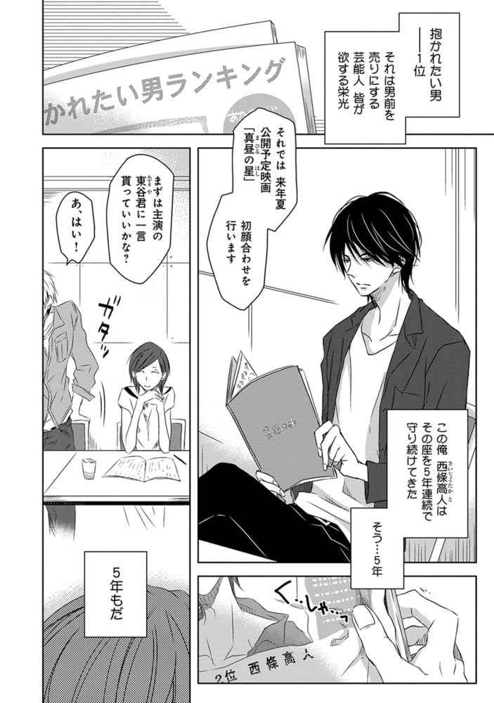 [桜日梯子]抱かれたい男1位に脅されています。