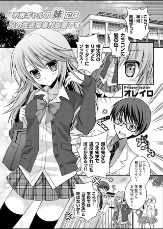 BJ041639 不良ギャルの妹には兄の性活指導が必要です。のサムネイル