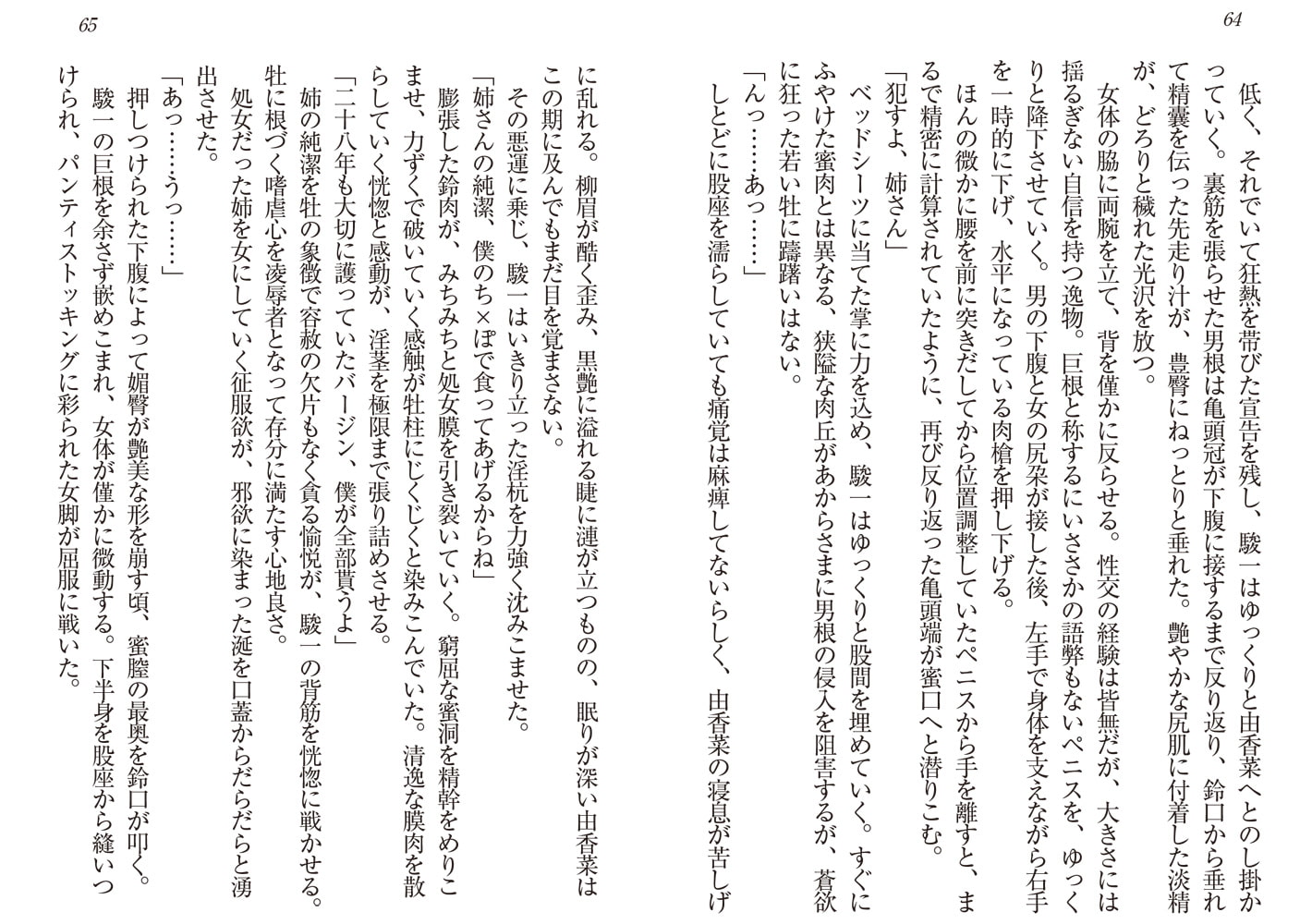 二十八歳の義姉【初夜】