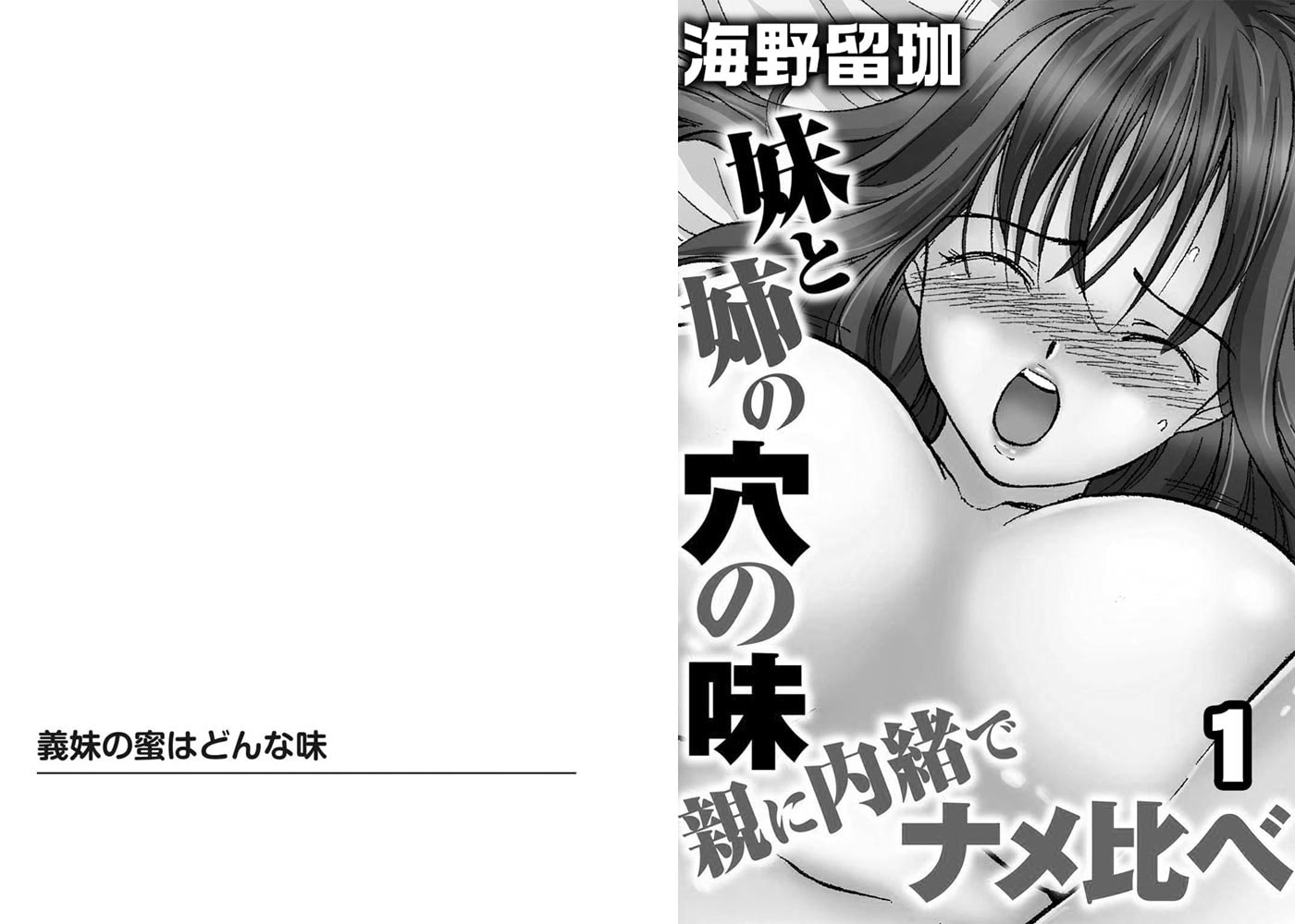 妹と姉の穴の味 親に内緒でナメ比べ【分冊版】 1巻