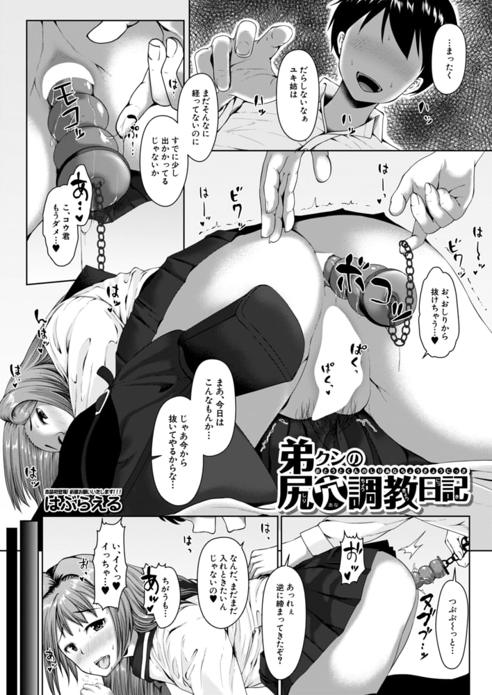 弟クンの尻穴調教日記 （はぶらえる）